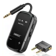 Bluetooth 5.3 Transmitter Airplane Adapter with Screen - AptX Adaptive Suppor...
