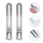 2 Pcs Shelves for Cabinets Wall Hanging Mounted L-shaped Corner Code Bracket