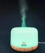 500ml Aroma Diffuser Humidifier for Bedroom Remote Control 4 Mode Timer