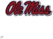 Ole Miss Rebels Logo Iron On Embroidered Patch