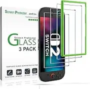 amFilm Tempered Glass Screen Protector Compatible with Nintendo Switch 2 7.9 inch 2025 Model (3-Pack)