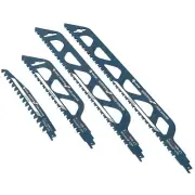 4 PCS Alloy Steel Reciprocating Saw Blades – Precision Cutting for Wood & Brick