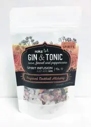 Rokz Gin and Tonic Spirit Infusion Blend for Cocktails