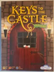 Outset ~ "Keys to the Castle" ~ Tile Game ~ Brand New ~ Factory Sealed