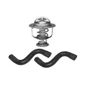 Gates Thermostat Radiator Hose Kit for Mitsubishi Triton MK K65T 2.4L 97KW 96-06