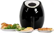 Total Chef Electric Air Fryer Oven 5 Qt/4.8L, Digital Touchscreen Controls, 8 Smart Cooking Presets, Adjustable Temperature, Programmable Timer, Non-Stick Basket, Quick Easy Meals, Black (3.6L)