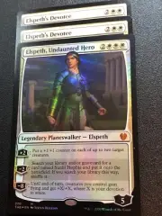 FOIL ELSPETH, UNDAUNTED HERO x1 +fetch Cards MTG N/M Ships Free