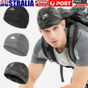 Sweat Wicking Beanie Cooling Skull Running Cap Head Wrap Cycling Helmet Liner