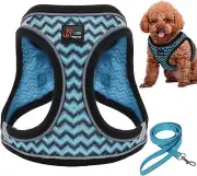 Pet Puppy Harness Breathable Mesh And Leash Set Vest Chest Strap Small Dog XS-S