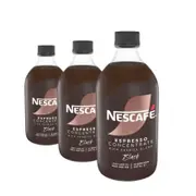 3 x Nescafe Espresso Concentrate Black Liquid Coffee 500ml