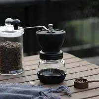 在飛比找Yahoo!奇摩拍賣優惠-熱賣 手動咖啡磨豆機手搖咖啡豆密封罐研磨機手動磨咖啡豆磨粉器