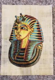 Authentic Genuine Hand Painted Ancient Egyptian Papyrus - Luminous Wall deco art