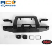 RC 4WD Pawn Metal Front Bumper w/Lights for Traxxas TRX-4 RC4VVV-C0450