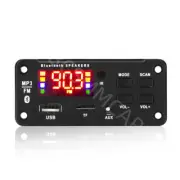 Bluetooth Decoder Board Radio Module Speaker FM AUX USB Power Amplifier For Car