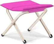 Bafnsiji Folding Stool, Folding Camping Stool, Small Fishing Chair, Portable Outdoor Folding Travel Stools, Mini Collapsible Chair, Camping Stools for Camping Fishing Picnic Garden BBQ,35cm