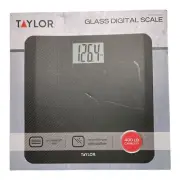 Taylor Smart Digital Body Scale Slip Resistant Mat Platform 400 lb Capacity