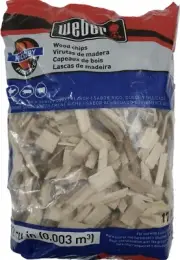 Weber Hickory Firespice BBQ Smoker Smoking Wood Chips, 192 cu. in. bag