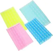 Gatuida Korean Exfoliating Towels Long Nylon Bath Towel Body Exfoliator Bath Daily Use