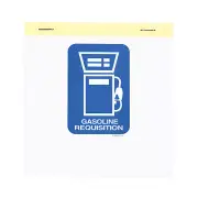 SSWBasics 3-Part Gasoline Requisition Book - 5 1/2"H x 4 1/4"W - Book of 25