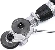 AIMALL Electric Drill Plate Cutter Sheet Metal Nibbler Precise Cutting Shears Cutter, Durable and Portable Tool, Ideal for Iron and Flat Metals