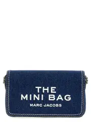 [Marc Jacobs] Marc Jacobs-The Denim Chain Mini Borse A Tracolla Blu-Donna OS Blue