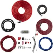 Complete 4 Gauge Amplifier Wiring Kit for Powerful Audio Connections