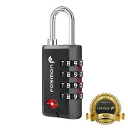 TSA Approved 4 Digit Combination Travel Suitcase Luggage Bag Lock Padlock Reset