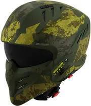 Suomy Armor Urban Squad Camo, modular helmet , color: Matt Dark Green/Light Green , size: M