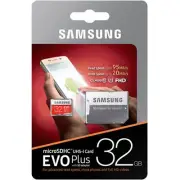 Samsung 32 GB EVO Plus + UHS-I U3 MicroSDXC Class 10 Memory Card+Phone Ring free