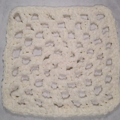 Little Lovie Security Blanket- Extra Soft & Puffy - Off-White