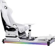 Thermaltake Gaming GF500 Flight Simulator Cockpit Snow Edition, GSC-F50-CPASWH-01