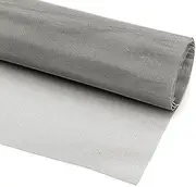 1 Roll Stainless Steel Hardware Cloth, 60 Mesh Metal Fine Screen Net for Windows, Filtration and Separation, Anti Mosquito Bug Insect Screen(1x10m)