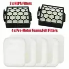 HEPA Filters Foam for Shark Navigator Zero-M Upright Vacuum ZU60/62C/NV251/NV255