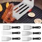 3Pcs Stainless Steel Desserts Spatulas Fried Fish Spatulas Heat Resistant tipiu