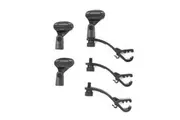 3PK Samson Drum Clip Clamp Holder Mount Adapter for Mic Microphone DK Series BLK