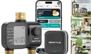 [2026 Upgrade] WiFi Sprinkler Timer 2 Zone with Brass Inlets & 2 Outlet Wi-fi