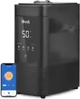 6L Smart Warm and Cool Mist Humidifiers for Home Bedroom, 60H Runtime and Auto C