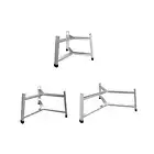 Firepit Stand Shelf Stable Sturdy Portable Firepit Accessories Rack for Outdoor