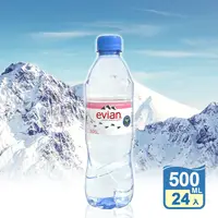 在飛比找生活市集優惠-【Evian依雲】法國evian天然礦泉水500ml 24入