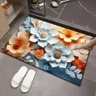 3D Door Floor Mats Diatom Mud Carpet Home Decor Bathroom Floor Mats Kitchen