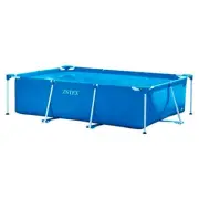 Intex 3m Splash Rectangular Outdoor Family Swimming Water Home Pool Frame Set