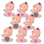 Baby Shower Games, Scratch Off Game, Silly Activity for Ice Breakers, Door
