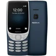 Nokia 8210 4G (Unlocked) Dual SIM, Bluetooth 5.0, Micro USB (2.0) Blue & Modern