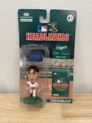 MLB Headliners Hideo Nomo 3 Inch Figure Los Angeles Dodgers 1996 Corinthian