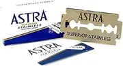 Astra Blue Superior Stainless Double Edge Razor Blade - 50 Ct