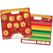 Ashley Pizza Fractions Smart Poly Busy Board (ash-98005) (ash98005)