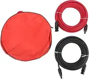 20ft 10AWG RV Solar Panel Extension Cable Kit with Female and Male Connector Adapter Set for Camping Vehicle Truck Off Road Vehicle