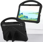 [MUDASANQI] Protective Case Compatible with Samsung Galaxy Tab S9/Galaxy Tab S9 Wi-Fi SM-X710/Galaxy Tab S9 5G SM-X716B,Lightweight Sleeve with Kickstand, Handle and Strap, Shockproof Case(Black)