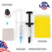 Dental Orthodontic Light Cure Brackets Braces Adhesive Bonding System Resin