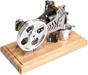LED Air Stirling Engine Model Electricity Power Generator for Education